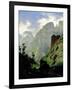 Mountains in Europe, 1876-Carlos de Haes-Framed Giclee Print