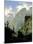 Mountains in Europe, 1876-Carlos de Haes-Mounted Giclee Print