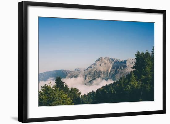 Mountains in Greece-Clive Nolan-Framed Photographic Print