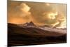 Mountains in Iceland with Storm-Howard Ruby-Mounted Photographic Print