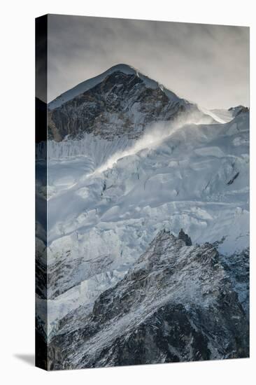 Mountains in Khumbu Valley.-Lee Klopfer-Stretched Canvas