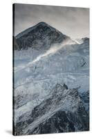 Mountains in Khumbu Valley.-Lee Klopfer-Stretched Canvas