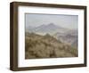 Mountains in Mists Ascending, Ca, 1835-Caspar David Friedrich-Framed Giclee Print