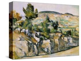 Mountains in Provence-Paul Cézanne-Stretched Canvas