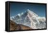 Mountains in the Khumbu Valley.-Lee Klopfer-Framed Stretched Canvas