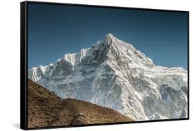 Mountains in the Khumbu Valley.-Lee Klopfer-Framed Stretched Canvas