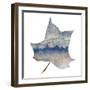 Mountains in the Leaf-Susan Bryant-Framed Art Print