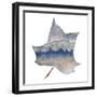 Mountains in the Leaf-Susan Bryant-Framed Art Print