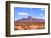 Mountains in the Middle of Sonoran Desert-SNEHITDESIGN-Framed Photographic Print