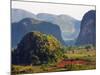 Mountains in the Vinales Valley, Cuba, West Indies, Caribbean, Central America-Christian Kober-Mounted Photographic Print