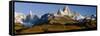 Mountains, Mt Fitzroy, Cerro Torre, Argentine Glaciers National Park, Patagonia, Argentina-null-Framed Stretched Canvas