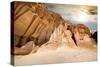 Mountains of Canyon in Sinai at Sunrise-Givaga-Stretched Canvas