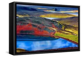 Mountains of Color-Howard Ruby-Framed Stretched Canvas