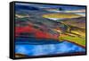 Mountains of Color-Howard Ruby-Framed Stretched Canvas