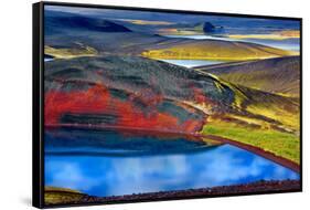 Mountains of Color-Howard Ruby-Framed Stretched Canvas