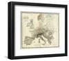 Mountains of Europe, c.1854-Alexander Keith Johnston-Framed Art Print