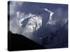 Mountains of Kusum Kanguru, Nepal-Michael Brown-Stretched Canvas