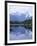 Mountains of the Southern Alps Reflected in Lake Matheson, Canterbury, South Island, New Zealand-Robert Francis-Framed Photographic Print