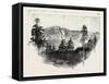 Mountains of the Tibet Frontier 17000 Feet High-null-Framed Stretched Canvas