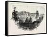 Mountains of the Tibet Frontier 17000 Feet High-null-Framed Stretched Canvas