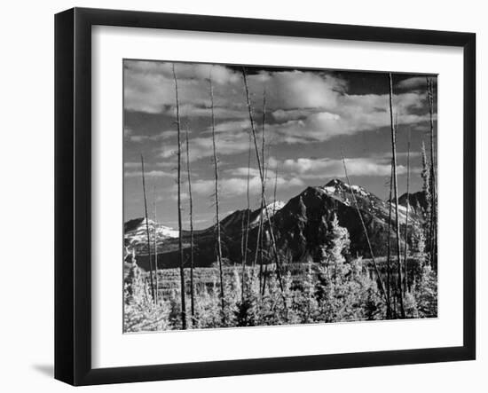 Mountains of Yukon Territory Seen from Alcan Highway-J^ R^ Eyerman-Framed Photographic Print
