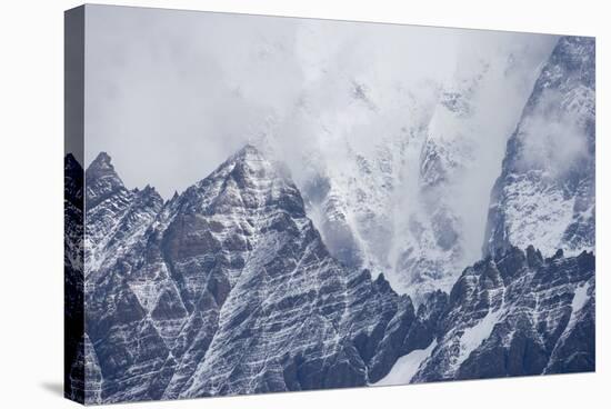 Mountains on South Georgia Island-null-Stretched Canvas