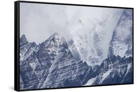 Mountains on South Georgia Island-null-Framed Stretched Canvas