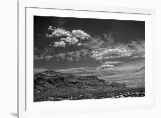 Mountains Overlooking Scottsdale Arizona-null-Framed Photo