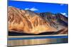 Mountains , Pangong Tso (Lake),Leh,Ladakh,Jammu and Kashmir,India-Rudra Narayan Mitra-Mounted Photographic Print