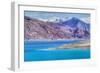 Mountains,Pangong Tso (Lake),Leh,Ladakh,Jammu and Kashmir,India-Rudra Narayan Mitra-Framed Photographic Print