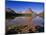 Mountains Reflect into Calm Two Medicine Lake, Glacier National Park, Montana, USA-Chuck Haney-Mounted Photographic Print