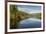 Mountains reflected in a lake along Valley of Five Lakes trail, Jasper National Park, UNESCO World -Jon Reaves-Framed Photographic Print