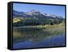 Mountains Reflected in Lost Lake, Crested Butte, Colorado, USA-Cindy Miller Hopkins-Framed Stretched Canvas