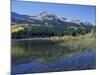 Mountains Reflected in Lost Lake, Crested Butte, Colorado, USA-Cindy Miller Hopkins-Mounted Photographic Print
