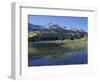 Mountains Reflected in Lost Lake, Crested Butte, Colorado, USA-Cindy Miller Hopkins-Framed Photographic Print