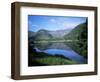 Mountains Reflected in Still Water of the Lake, Brothers Water, Lake District, Cumbria, England-David Hunter-Framed Photographic Print