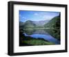 Mountains Reflected in Still Water of the Lake, Brothers Water, Lake District, Cumbria, England-David Hunter-Framed Photographic Print