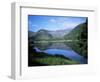 Mountains Reflected in Still Water of the Lake, Brothers Water, Lake District, Cumbria, England-David Hunter-Framed Photographic Print