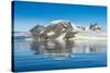 Mountains reflecting in glassy water of Hope Bay, Antarctica, Polar Regions-Michael Runkel-Stretched Canvas