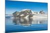 Mountains reflecting in glassy water of Hope Bay, Antarctica, Polar Regions-Michael Runkel-Mounted Photographic Print