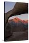 Mountains Seen Through Mobius Arch, Alabama Hills, California, USA-Jaynes Gallery-Stretched Canvas