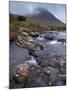 Mountains Shrouded in Low Cloud in An Autumn View of Glen Sannox, Isle of Arran, Scotland, Uk-Jon Gibbs-Mounted Photographic Print