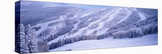 Mountains, Snow, Steamboat Springs, Colorado, USA-null-Stretched Canvas