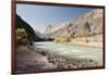 Mountains, Stream and Vineyards, Elqui Valley, Chile, South America-Mark Chivers-Framed Photographic Print