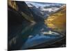 Mountains Surrounding Lake Louise-Philip Gendreau-Mounted Photographic Print