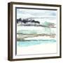 Mountains to Sea II-Jennifer Goldberger-Framed Art Print