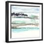 Mountains to Sea II-Jennifer Goldberger-Framed Art Print