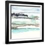 Mountains to Sea II-Jennifer Goldberger-Framed Art Print