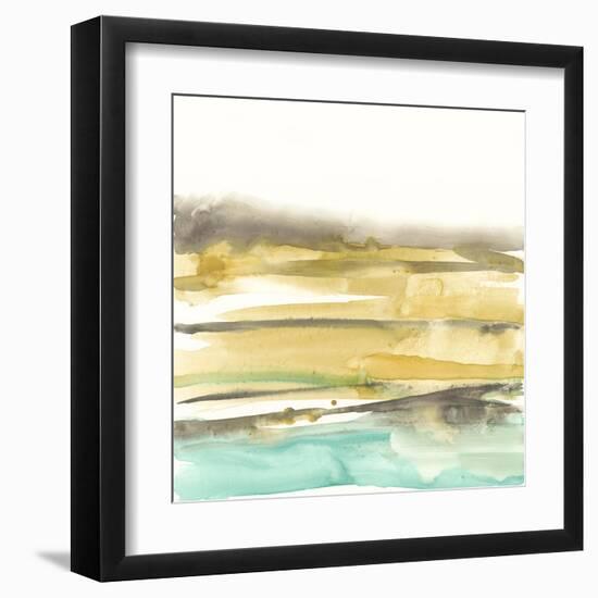 Mountains to Sea III-Jennifer Goldberger-Framed Art Print