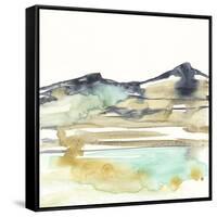 Mountains to Sea VI-Jennifer Goldberger-Framed Stretched Canvas